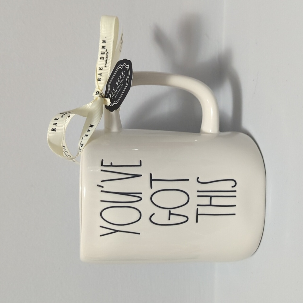 NEW RAE DUNN YOU'VE GOT THIS MUG FARMHOUSE STYLE HOME DECOR COFFEE TEA AND LIFE!